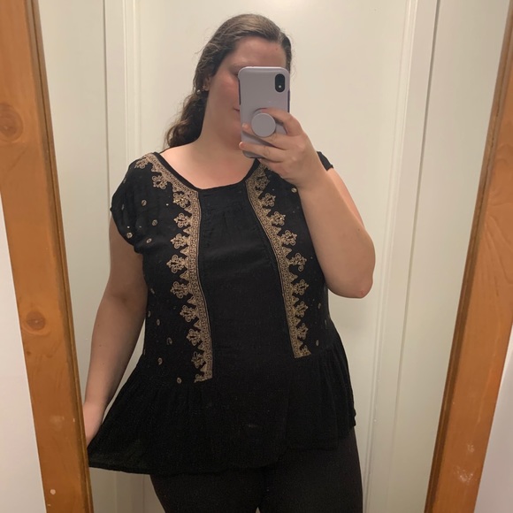 Middle Eastern Peplum T-shirt - Picture 2 of 4